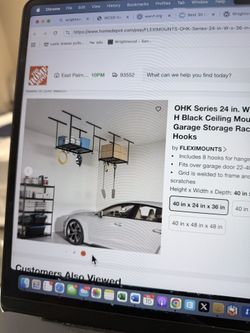 Two Brand New Ceiling Storage Racks