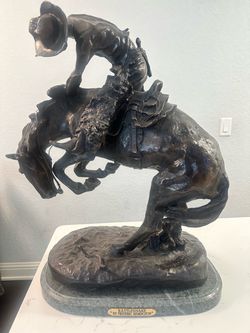 Frederic Remington Bronze Statues