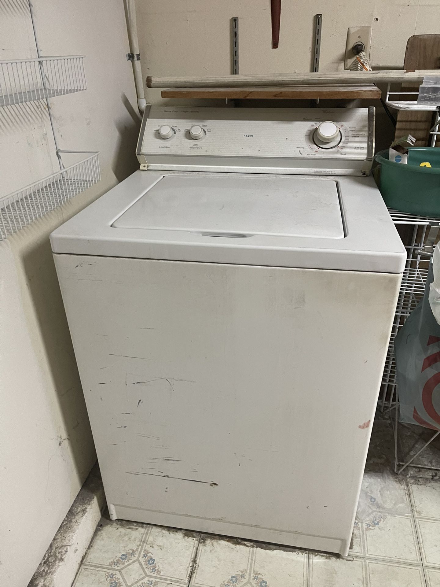 Whirlpool Washer And Dryer 