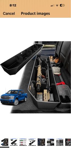 Brand New Under Seat Storage Box for 2015-2026 F-150 Crew Cab & Super Duty
