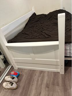 Pottery Barn bank bed