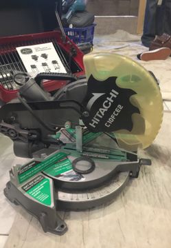 hitachi miter saw