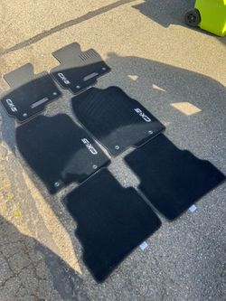 Mazda CX5 3 row black floor mats! Like New!