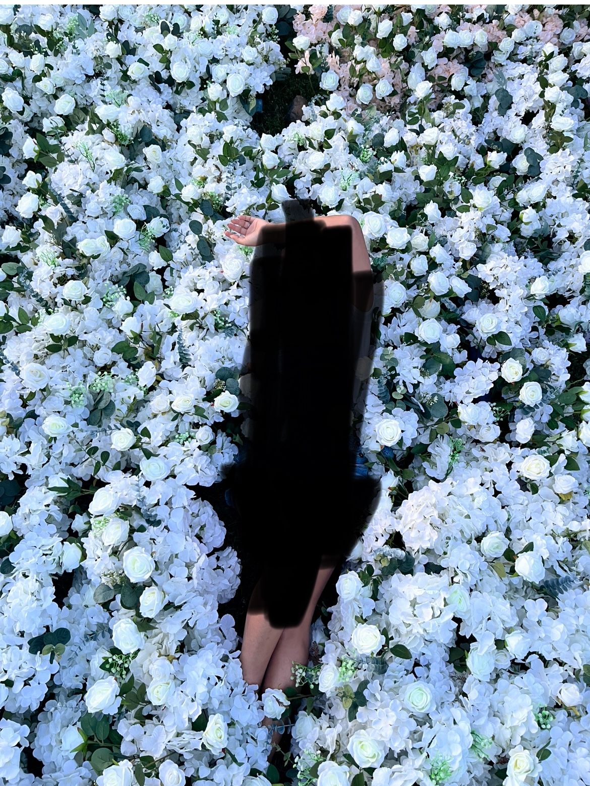 Satin flowers