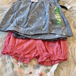 New! Carter's Baby 4PC Outfit Set *18 Months