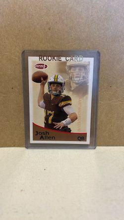 0914 Josh Allen Football Card