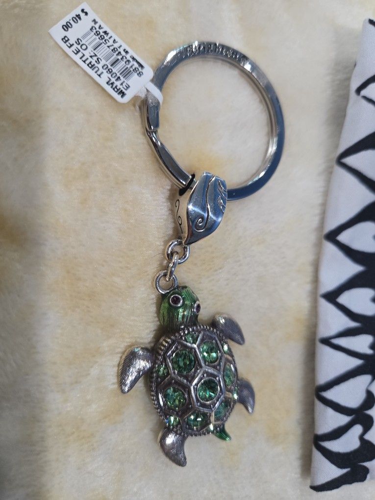 Brighton Turtle Keychain