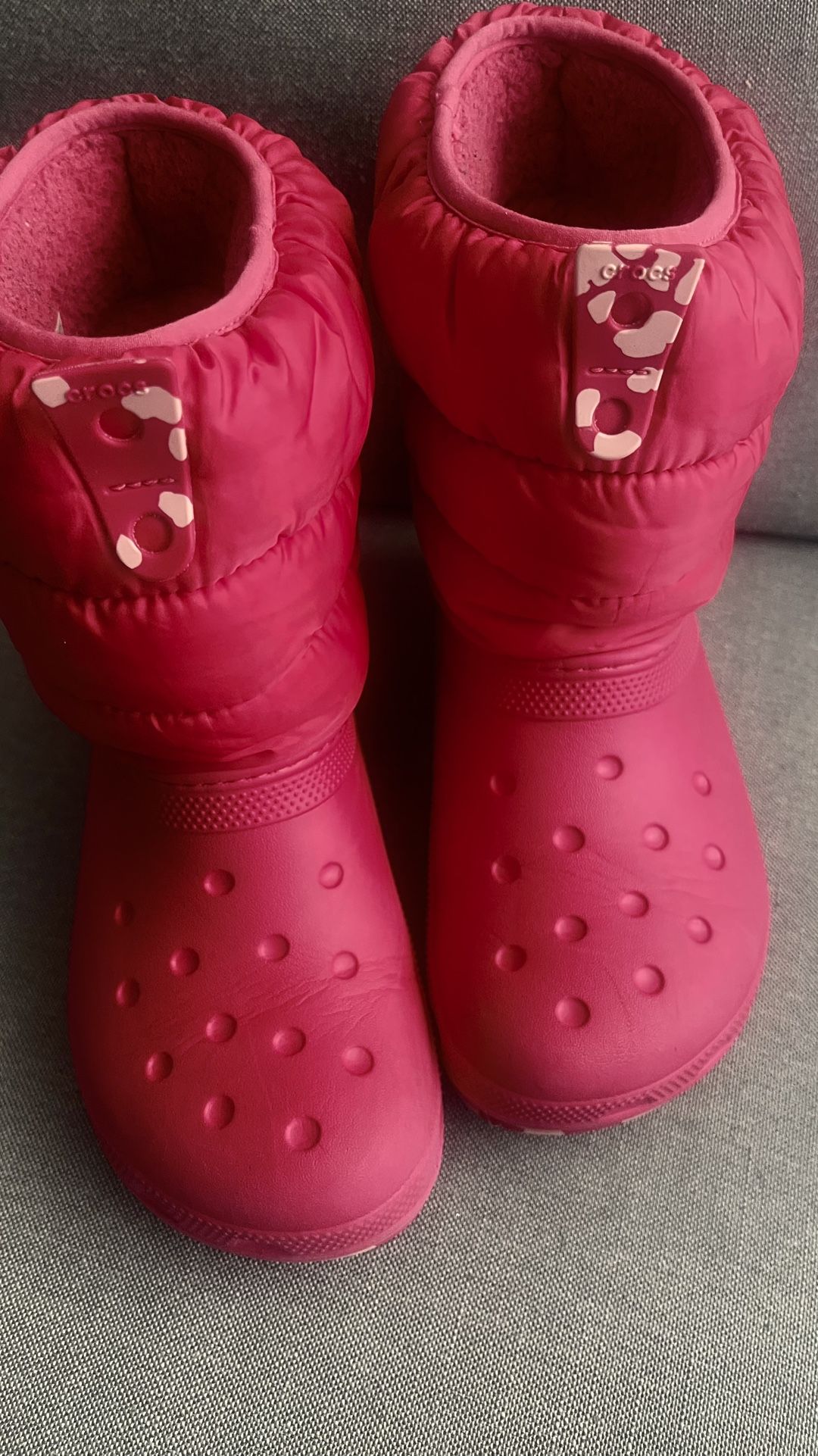 Girls Croc snow boots