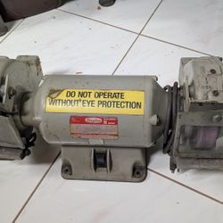 Dayton Machine Grinder 3/4 HP Industrial 