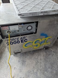 Negative Air Machine