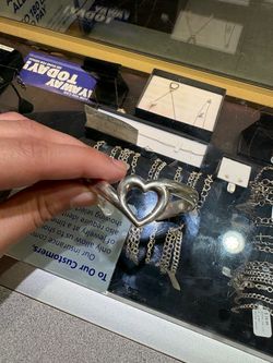 Heart James Avery cuffed bracelet