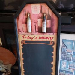 Large Wine Chalkboard