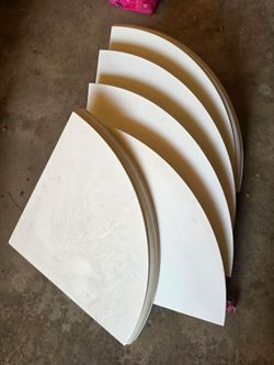 Six Corner Shelves