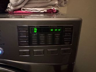 LG washer dryer set