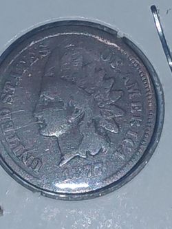 1877 Indian Head penny