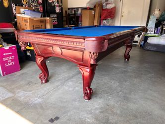 Pool table 8ft- New felt- New pockets- Any Color- Free Delivery