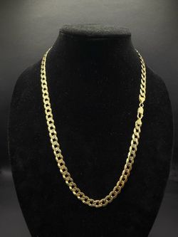 Solid 10K gold chain