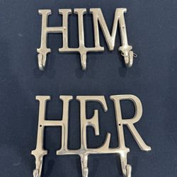 Him her Key Ring Wall Decor 