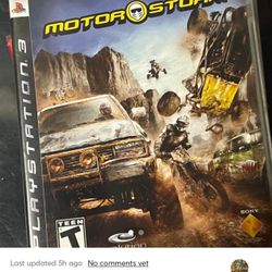 Playstation 3 motors storm