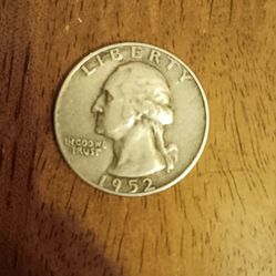 1952 Quarter 90% Silver