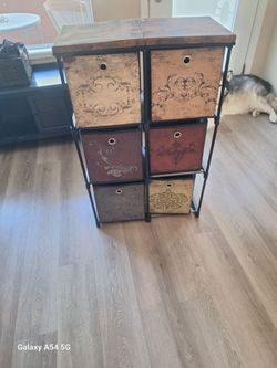 Boho soft drawers for storage