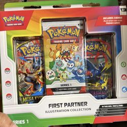 First partner collection Pokemon