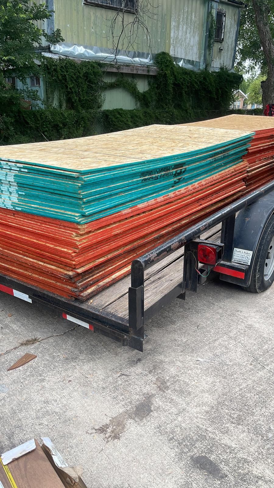 OSB Plywood 1/2 4x8