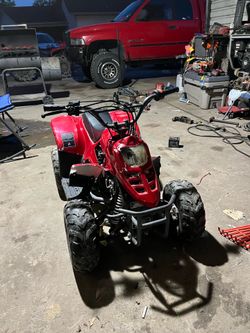 Small kids four wheeler