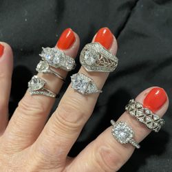 Beautiful Wedding Engagement Rings Sizes 5-11