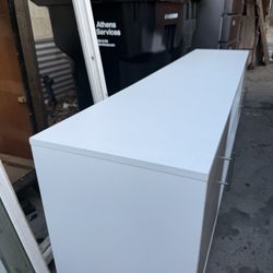 White TV STAND 