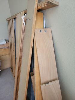 Bed frame  to use for shelves etc
