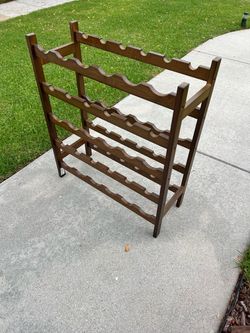 Wood Wine Rack