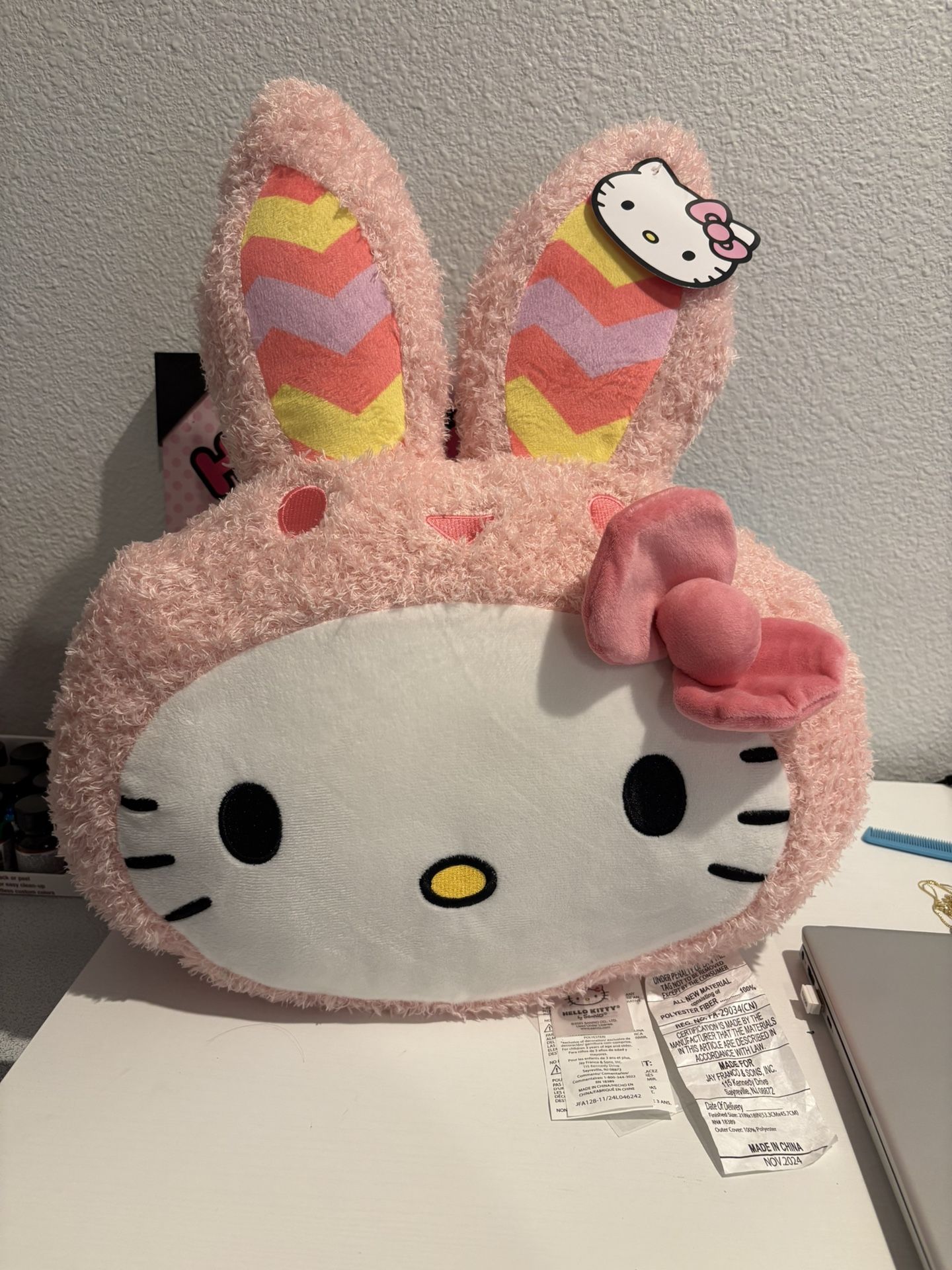 Hello Kitty Easter Pillow