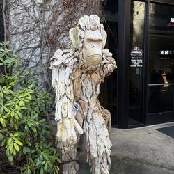 MEGA SALE! Driftwood Teak Bigfoot Mother Statue ( w/ 10% Discount!)