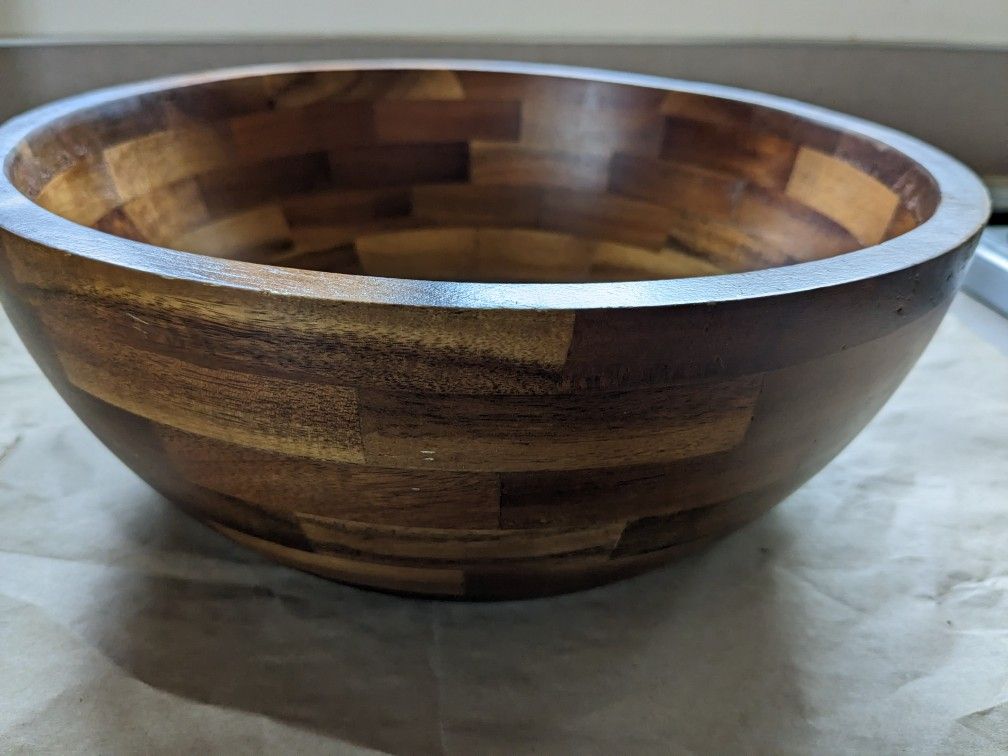 Acai Wooden Serving Bowl