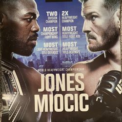 UFC 309 Poster 