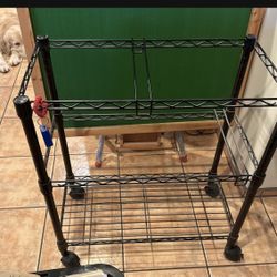 Filing Rack On Wheels! 2 Tier