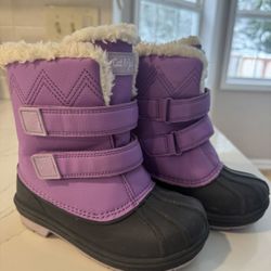 Little Girls Snow Boots Size 11