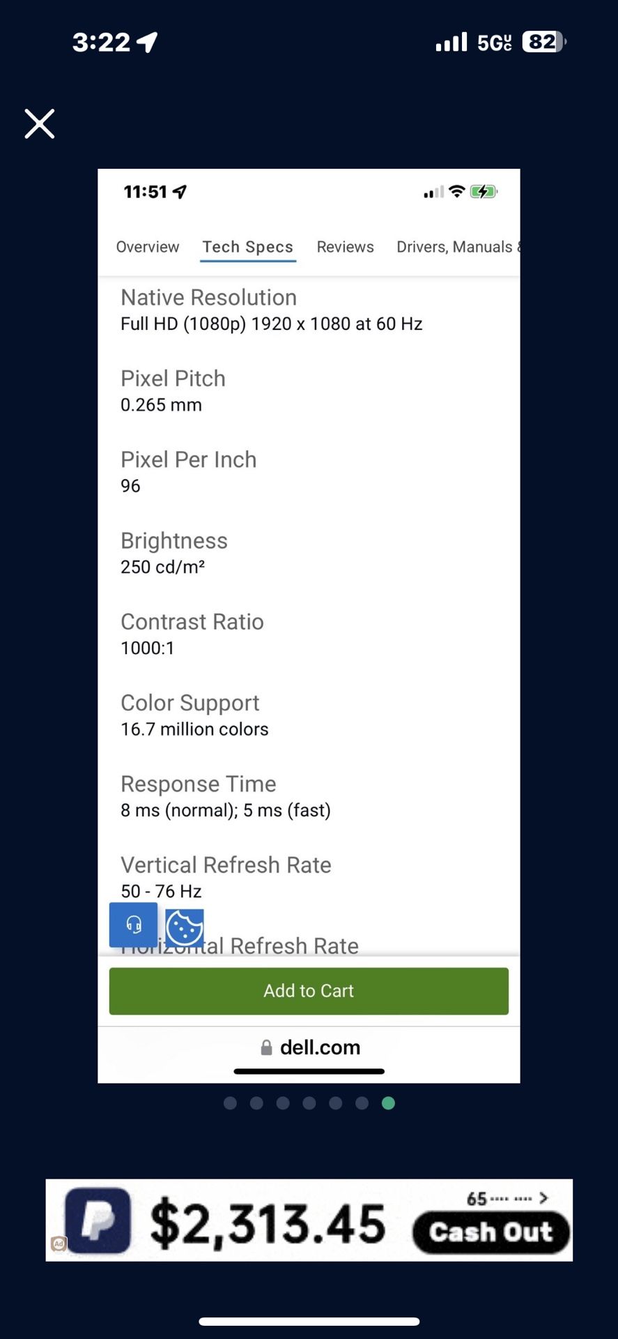 Brand New Dell Monitors 120 $ OBO