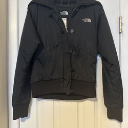 The North Face Black Bomber Jacket Sz. M