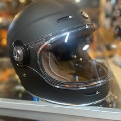 New Retro Dot Café Scrambler Style Dot Motorcycle Helmet $220