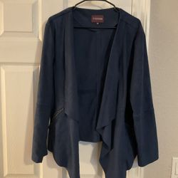 Suede Blue Jacket 