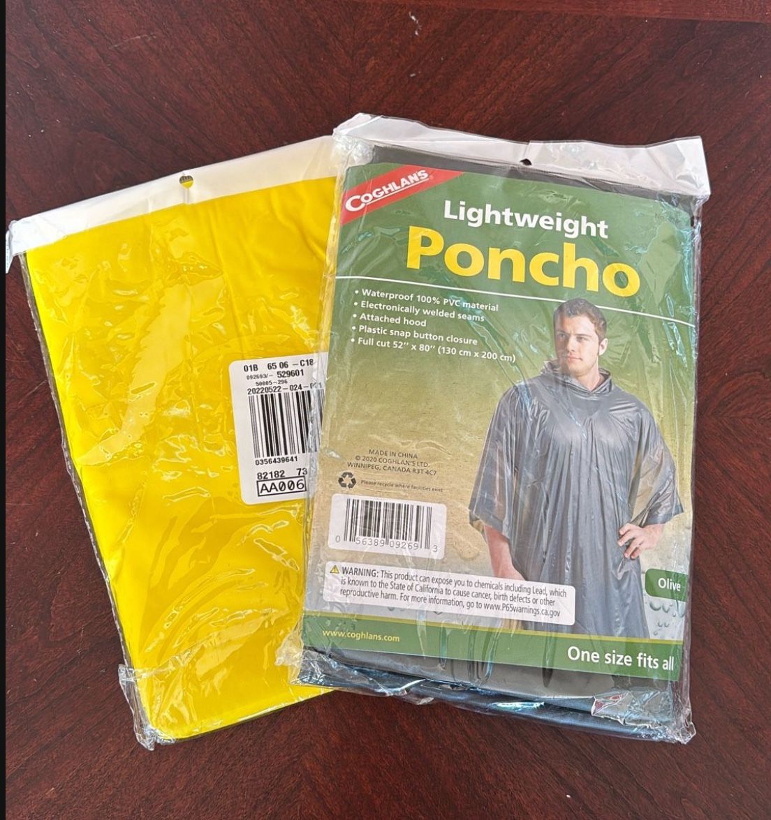 NEW Pair of Rain Ponchos 