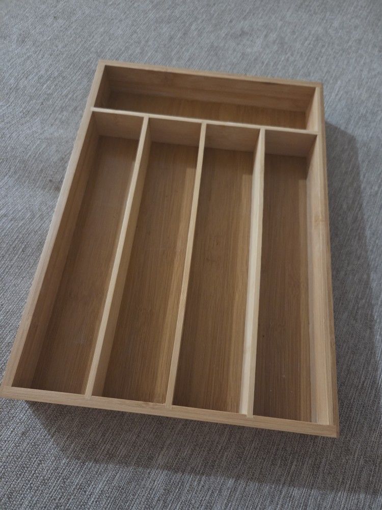 Bamboo Utensil Holder