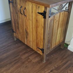  Rustic Storage Cabinet