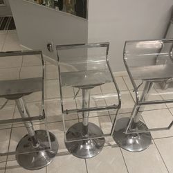 Three Counter Bar Chairs All For $125