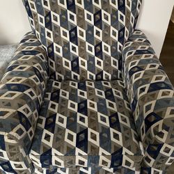 Multi Color Accent Chair 