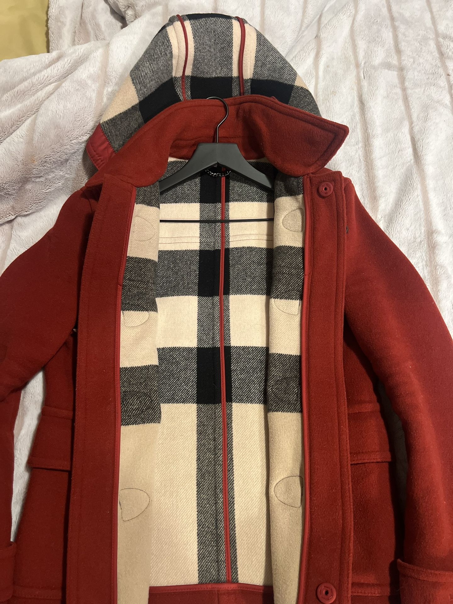 Authentic Burberry Pea Coat And Jean Jacket