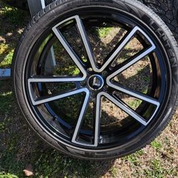 22"  Wheel's & Tires 5x112mm