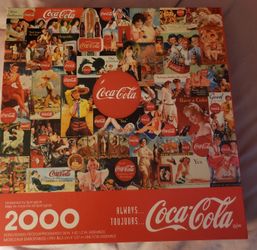 Coco Cola New Collage Puzzle 2000 New New unsealed
